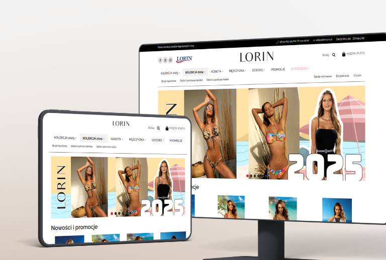 Sklep Lorin — realizacja ze starego portfolio